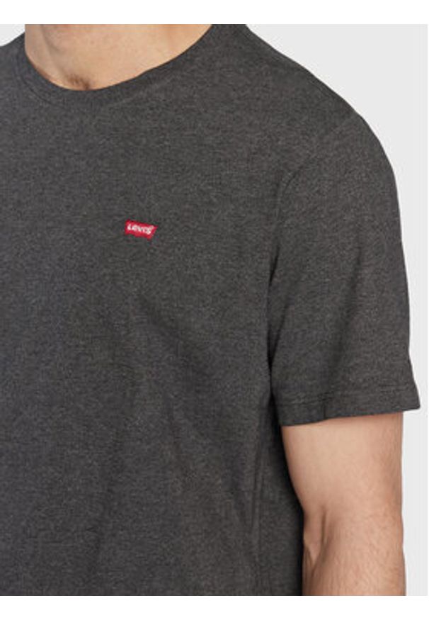 Levi's® T-Shirt Original Housemark 56605-0149 Szary Regular Fit. Kolor: szary. Materiał: bawełna