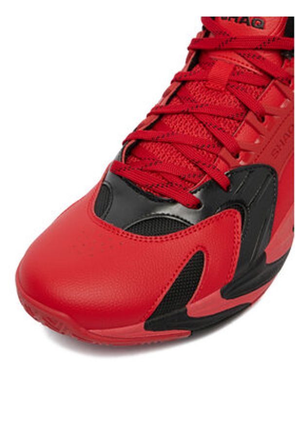 Shaq - SHAQ Sneakersy EO-DEVASTATOR 2.0 AQ95042M-RB Czerwony. Kolor: czerwony. Materiał: skóra