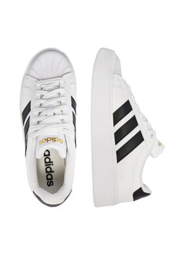 Adidas - adidas Sneakersy CEO-STREETTALK BOLD KJ3856 Biały. Kolor: biały. Materiał: materiał