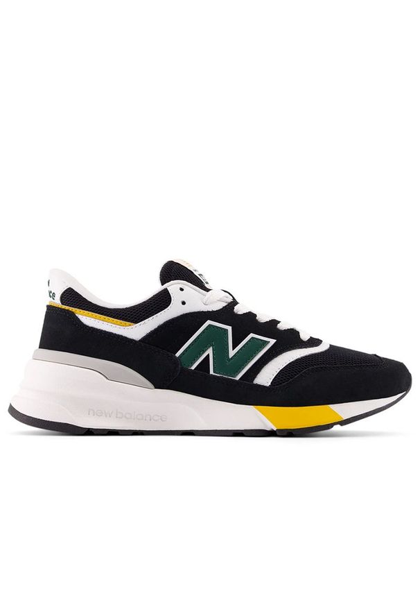 Buty New Balance U997REC - czarne. Okazja: na co dzień. Kolor: czarny. Materiał: skóra, syntetyk, materiał, guma. Szerokość cholewki: normalna