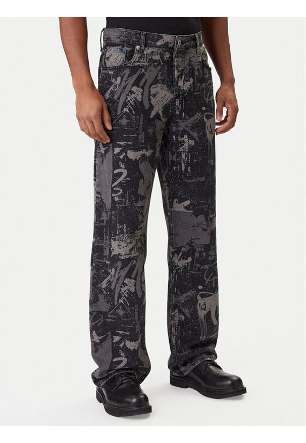 Karl Lagerfeld Jeans Jeansy B1M10058 Szary Regular Fit. Kolor: szary