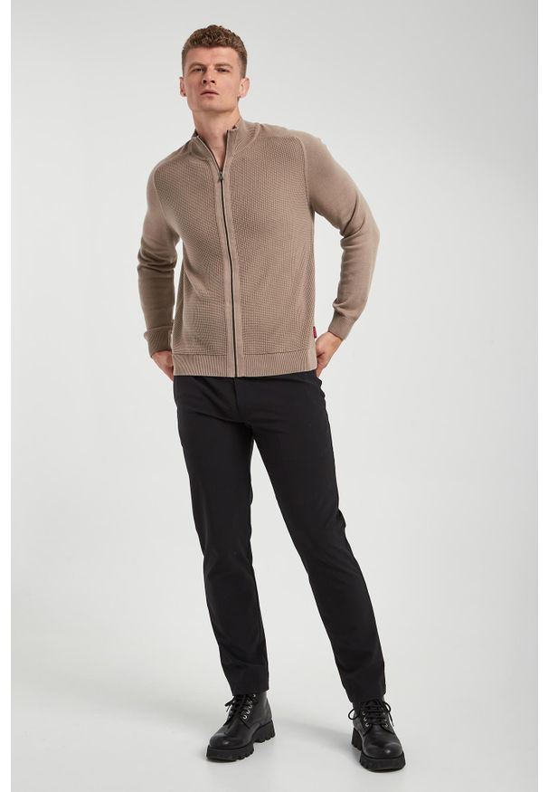 JOOP! Jeans - Sweter męski zapinany na zamek Olegor JOOP! JEANS