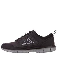Buty do chodzenia męskie Kappa Tumelo. Zapięcie: sznurówki. Kolor: czarny. Materiał: materiał, syntetyk, tkanina. Szerokość cholewki: normalna. Sport: turystyka piesza