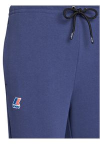 K-Way Spodnie dresowe Bishop K31313W Granatowy Slim Fit. Kolor: niebieski. Materiał: bawełna #5