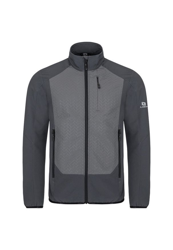 ZFOAM - Kurtka męska LOAP Urval ciemnoszara, S. Kolor: szary. Sport: turystyka piesza