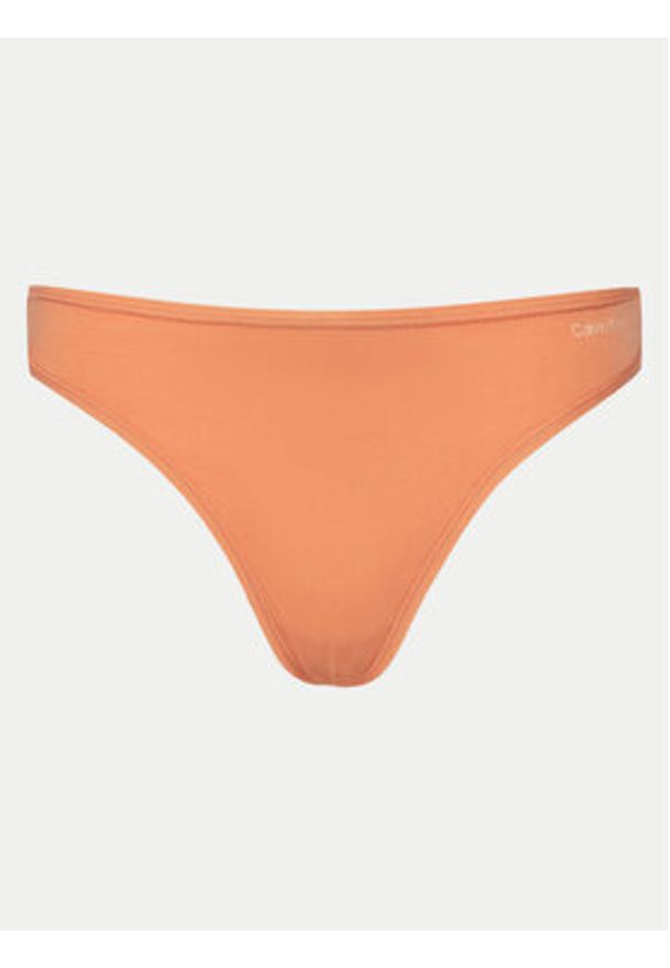 Calvin Klein Underwear Komplet 5 par stringów 000QD5250E Kolorowy. Materiał: bawełna. Wzór: kolorowy