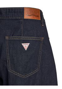 Guess Jeans Bermudy W6GDY5 D7971 Granatowy Bermuda Fit. Kolor: niebieski. Materiał: bawełna #2