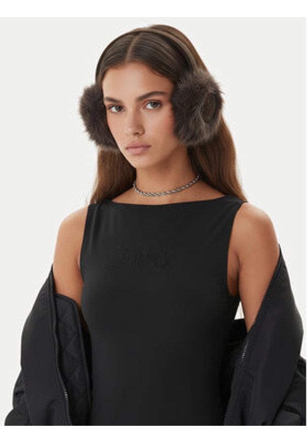 Juicy Couture Nauszniki JCAWH225714 Brązowy. Kolor: brązowy. Materiał: poliester