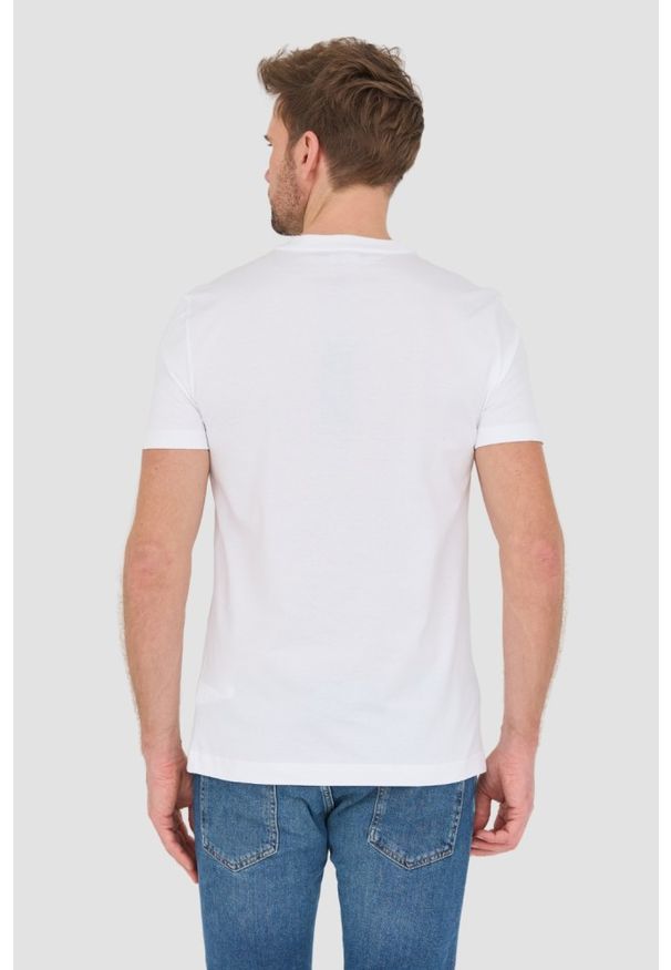 Dolce and Gabbana - DOLCE AND GABBANA Biały t-shirt. Kolor: biały