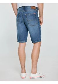 Big-Star - Szorty męskie jeansowe niebieskie Colter 410. Stan: podwyższony. Kolor: niebieski. Materiał: jeans. Długość: krótkie. Sezon: lato. Styl: klasyczny, vintage #4