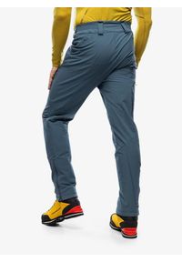Spodnie softshell męskie Rab Ascendor AS Pants. Kolor: niebieski. Materiał: softshell