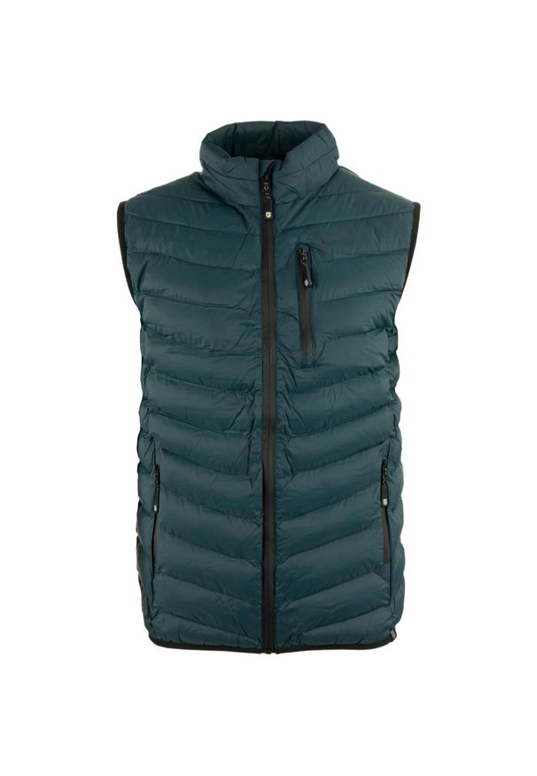 Munkees - McKees męska kamizelka zimowa Valley – British Green M. Kolor: zielony. Materiał: puch. Sezon: zima