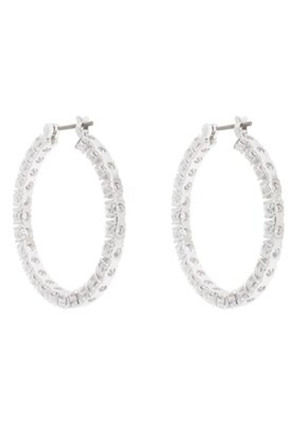 Swarovski Kolczyki Matrix 5647715 Srebrny. Materiał: metalowe. Kolor: srebrny