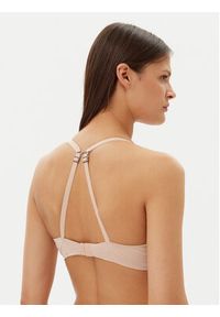 Hunkemöller Biustonosz z fiszbiną Smooth 206735 Beżowy. Kolor: beżowy. Materiał: syntetyk