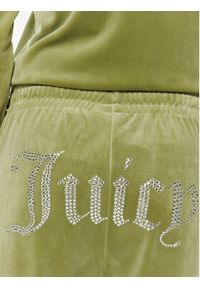 Juicy Couture Spodnie dresowe Tina JCAPW045 Zielony Regular Fit. Kolor: zielony. Materiał: syntetyk