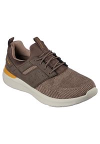 skechers - Buty Mężczyzna Skechers Lattimore Radium brązowy. Kolor: brązowy