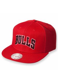 Mitchell & Ness - Czapka Chicago Bulls wool solid 2 current. Kolor: czerwony. Styl: sportowy, elegancki #1