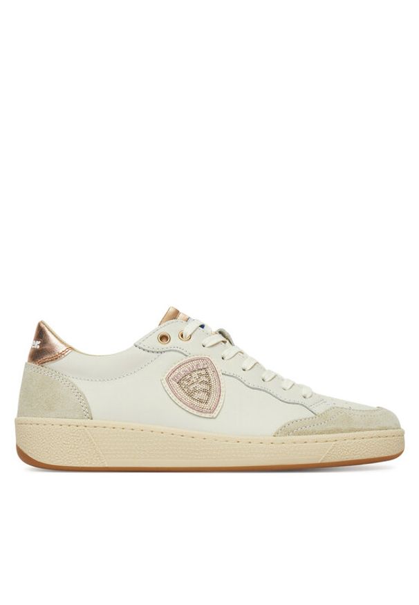 Blauer Sneakersy S5OLYMPIA11/DIV Biały. Kolor: biały. Materiał: skóra
