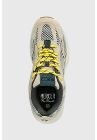 Mercer Amsterdam sneakersy The Re-Run MAX Nubuck kolor szary ME233004. Nosek buta: okrągły. Zapięcie: sznurówki. Kolor: szary. Materiał: nubuk. Sport: bieganie #3