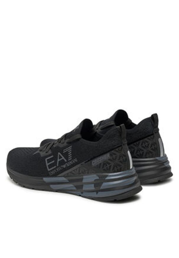 EA7 Emporio Armani Sneakersy X8X095 XK240 S244 Czarny. Kolor: czarny. Materiał: materiał