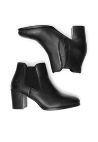 Rieker Botki 50194-00 Czarny. Kolor: czarny. Materiał: skóra #3
