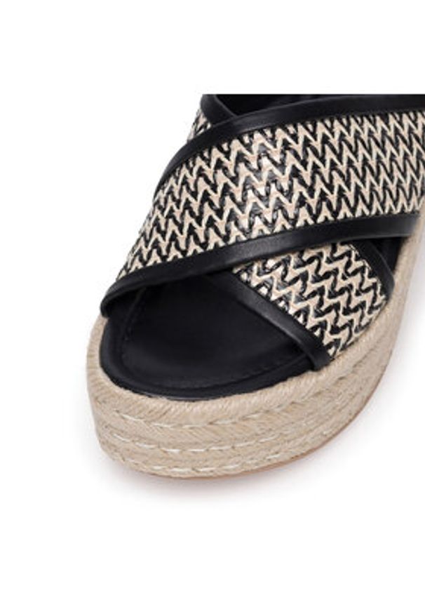 Nine West Espadryle WYL2734-1 Czarny. Kolor: czarny. Materiał: materiał