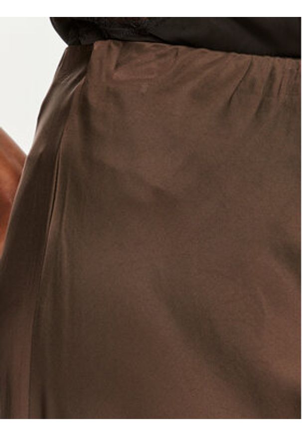 ViCOLO Spódnica maxi TB0342 Brązowy Regular Fit. Kolor: brązowy. Materiał: syntetyk