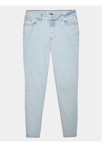 Tommy Jeans Curve Jeansy Melany DW0DW15534 Błękitny Skinny Fit. Kolor: niebieski