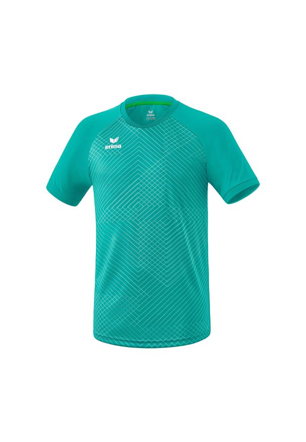 ERIMA - Jersey Erima Madrid. Kolor: wielokolorowy, niebieski, zielony. Materiał: jersey. Sport: piłka nożna, fitness