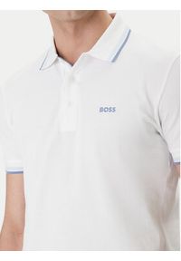 BOSS Polo Paddy 50469055 Beżowy Regular Fit. Typ kołnierza: polo. Kolor: beżowy. Materiał: bawełna #3