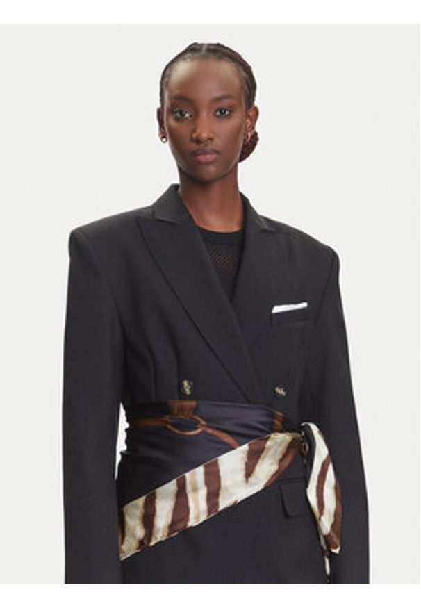 Lauren Ralph Lauren - LAUREN RALPH LAUREN Chusta 454980710001 Czarny. Kolor: czarny. Materiał: materiał, jedwab