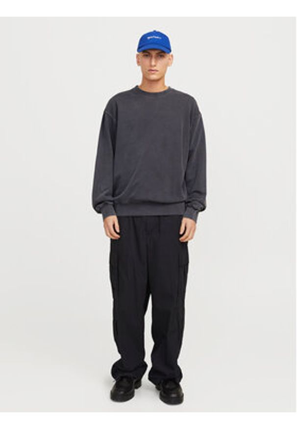 Jack & Jones Bluza Charge 12268273 Szary Loose Fit. Kolor: szary. Materiał: bawełna