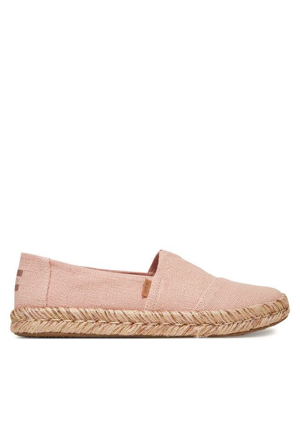 Espadryle Toms. Kolor: różowy