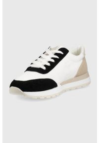 Answear Lab buty kolor biały. Nosek buta: okrągły. Zapięcie: sznurówki. Kolor: biały. Materiał: guma #5