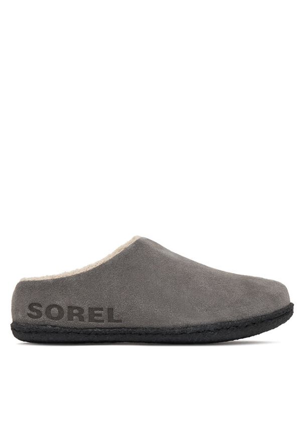 sorel - Sorel Kapcie Youth Lanner Ridge™ II NY3926 Szary. Kolor: szary. Materiał: zamsz, skóra