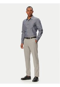 Calvin Klein Koszula LV04LG127G Niebieski Classic Fit. Kolor: niebieski. Materiał: bawełna #4