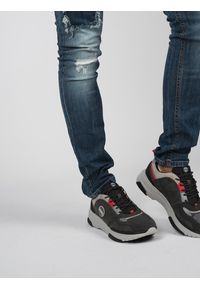 Colmar Sneakersy "Ayden" | Ayden S-1 Blade 173 | Mężczyzna | Grafitowy. Nosek buta: okrągły. Kolor: szary. Materiał: tkanina, skóra ekologiczna. Wzór: aplikacja #4