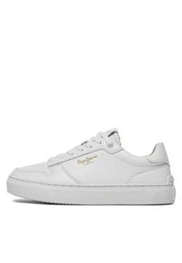 Pepe Jeans Sneakersy Camden Supra W PLS00002 Biały. Kolor: biały. Materiał: skóra #6