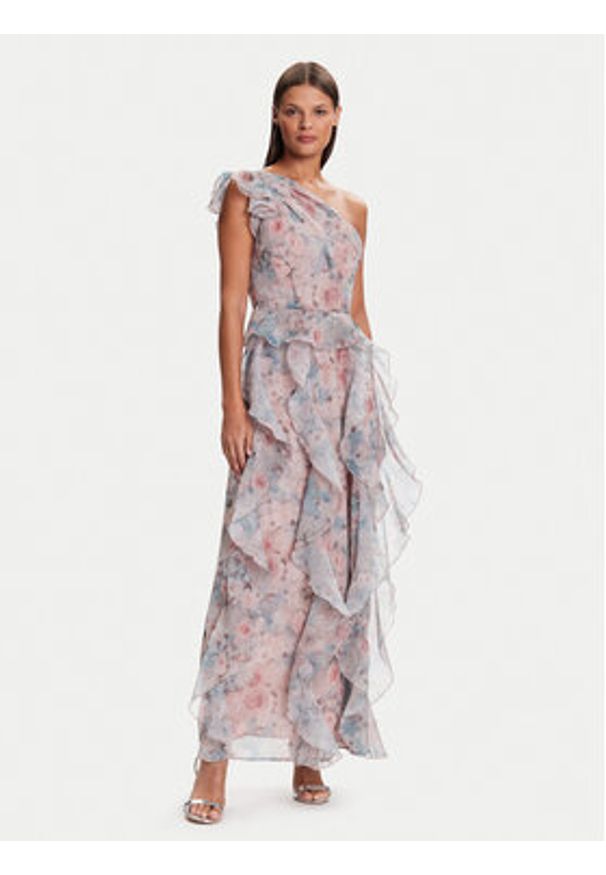 Vero Moda Sukienka koktajlowa Sabrina 10343819 Kolorowy Regular Fit. Materiał: syntetyk. Wzór: kolorowy. Styl: wizytowy