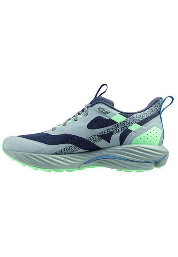 Buty do biegania męskie Mizuno Wave Rider Tt 2. Kolor: zielony. Materiał: materiał, syntetyk. Szerokość cholewki: normalna. Model: Mizuno Wave