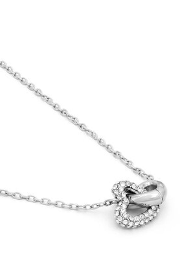 Guess Naszyjnik JUBN06 013JW Srebrny. Materiał: ze stali nierdzewnej, ze stali. Kolor: srebrny