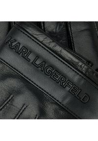 Karl Lagerfeld - KARL LAGERFELD Rękawiczki Damskie 226M3608 Czarny. Kolor: czarny. Materiał: skóra