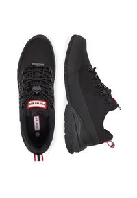 Hunter Trekkingi H8-221 Czarny. Kolor: czarny. Materiał: materiał, syntetyk. Sport: turystyka piesza