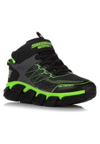 skechers - Buty zimowe chłopięce, Tech-Grip - High-Surge. Kolor: czarny. Materiał: syntetyk, materiał. Sezon: zima. Styl: sportowy. Model: Skechers Sport. Sport: turystyka piesza