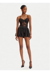 BARDOT Szorty materiałowe Oleana 60041PB Czarny Regular Fit. Kolor: czarny. Materiał: syntetyk #3