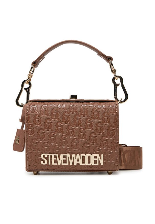 Steve Madden Torebka Bnoya-E SM13001639 Brązowy. Kolor: brązowy. Materiał: skórzane