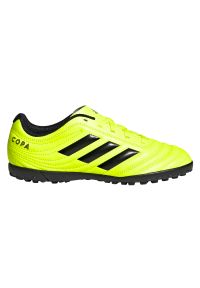 Adidas - Buty dla dzieci do piłki nożnej adidas Copa 19.4 TF F35457. Materiał: skóra, syntetyk. Szerokość cholewki: normalna. Sport: piłka nożna, fitness #1