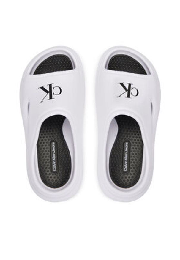 Calvin Klein Jeans Klapki V3X0-80930-0083 M Biały. Kolor: biały