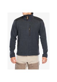 Fjällräven - Bluza rozpinana męska Fjallraven Buck Fleece. Kolor: szary