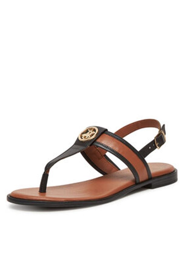 Beverly Hills Polo Club Sandały WI16-BAGA-03 Brązowy. Kolor: brązowy. Materiał: skóra